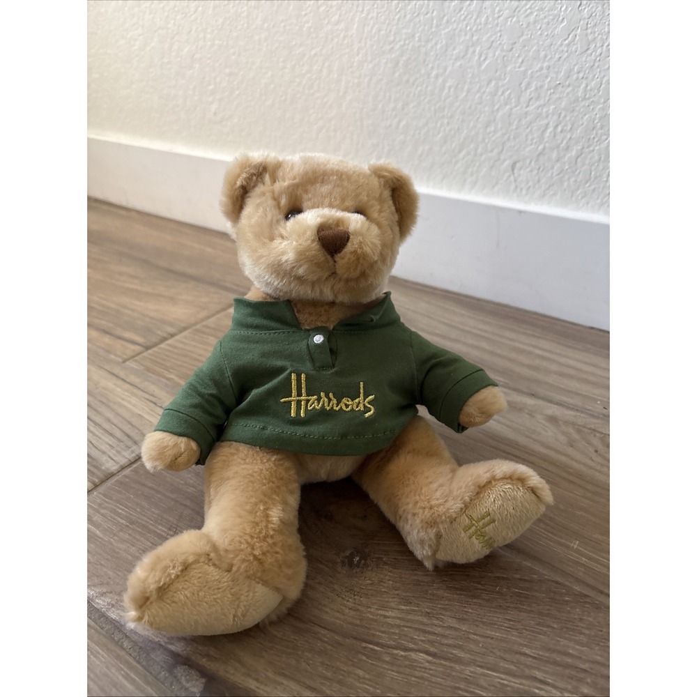 Harrods Plus Bear in Harrods Green Sweater